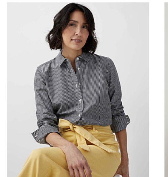 Simon's Striped Cotton Shirt - Picture 1 of 5